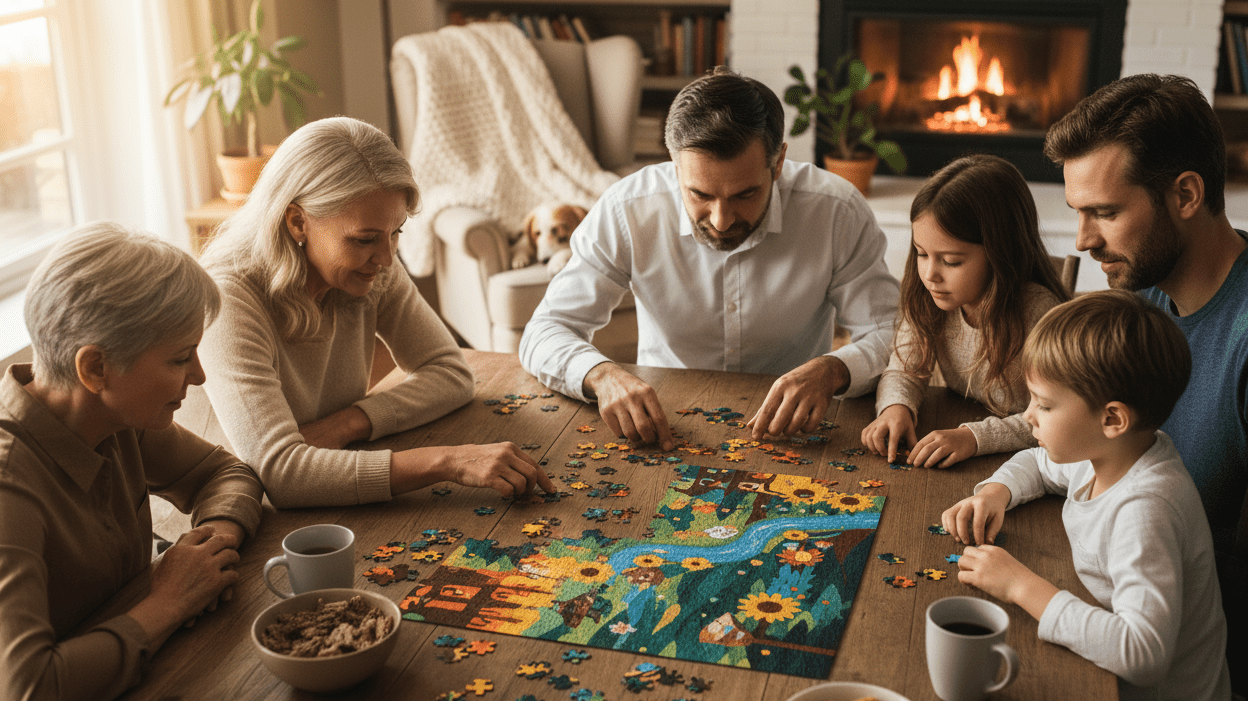 Do Families Still Do Jigsaw Puzzles? - KAAYEE Puzzle