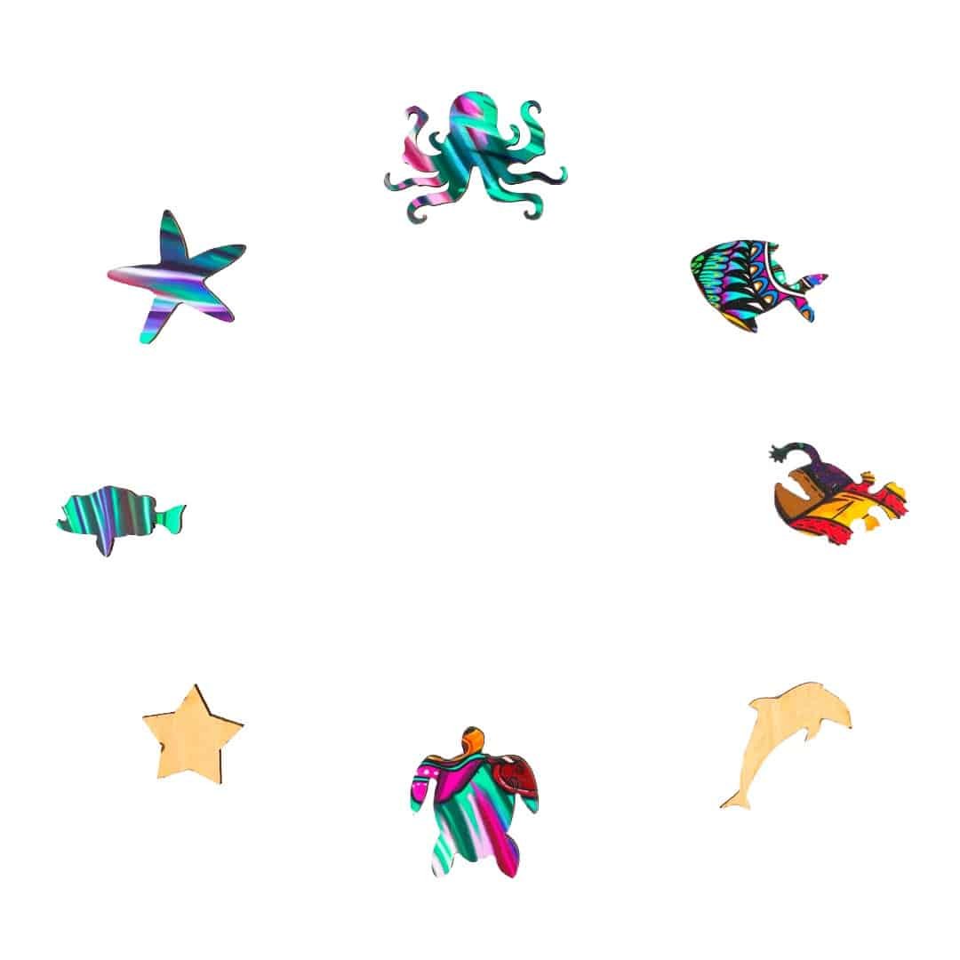 ADVENTUROUS BETTA Wooden Jigsaw Puzzle - KAAYEE Puzzle