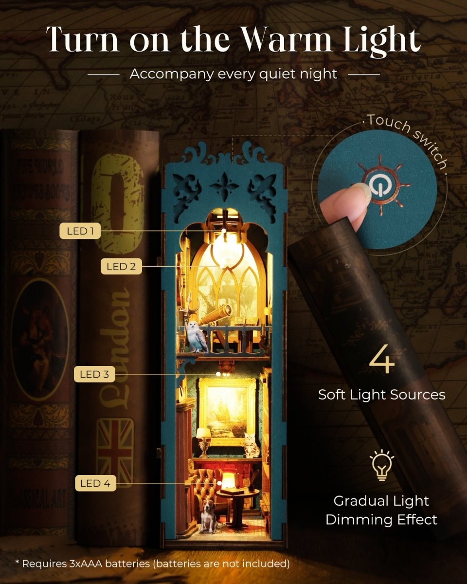 Age of Exploration Book Nook - KAAYEE Puzzle