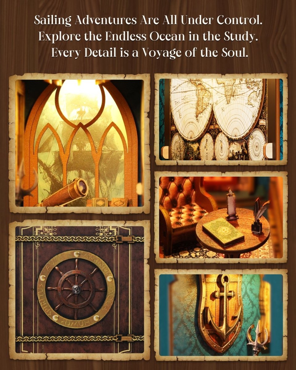 Age of Exploration Book Nook - KAAYEE Puzzle