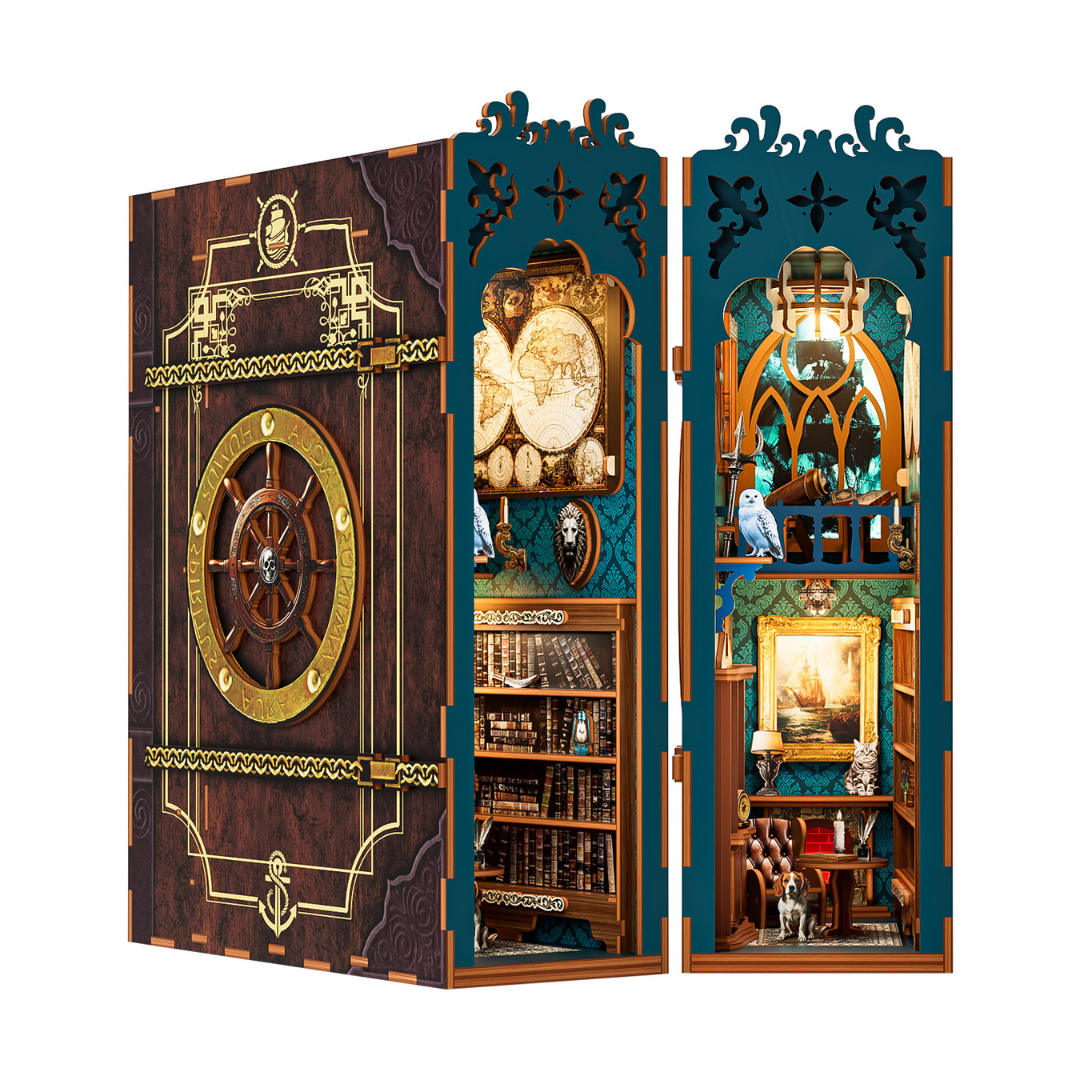 Age of Exploration Book Nook Kit - KAAYEE Puzzle