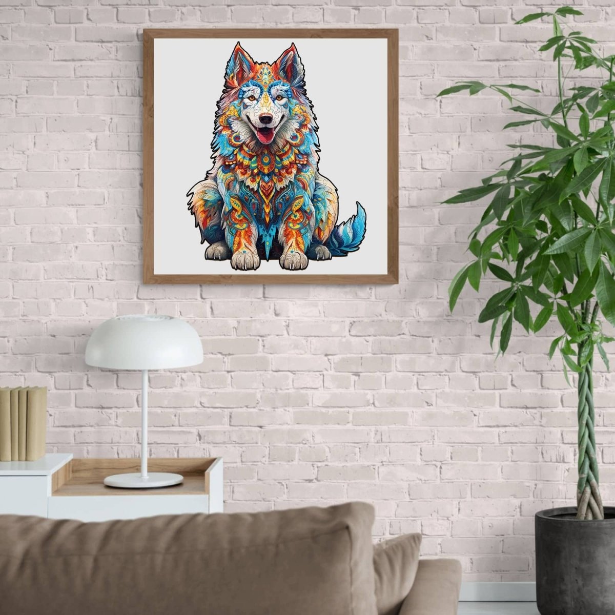 Alaskan Malamute Wooden Jigsaw Puzzle - KAAYEE Puzzle