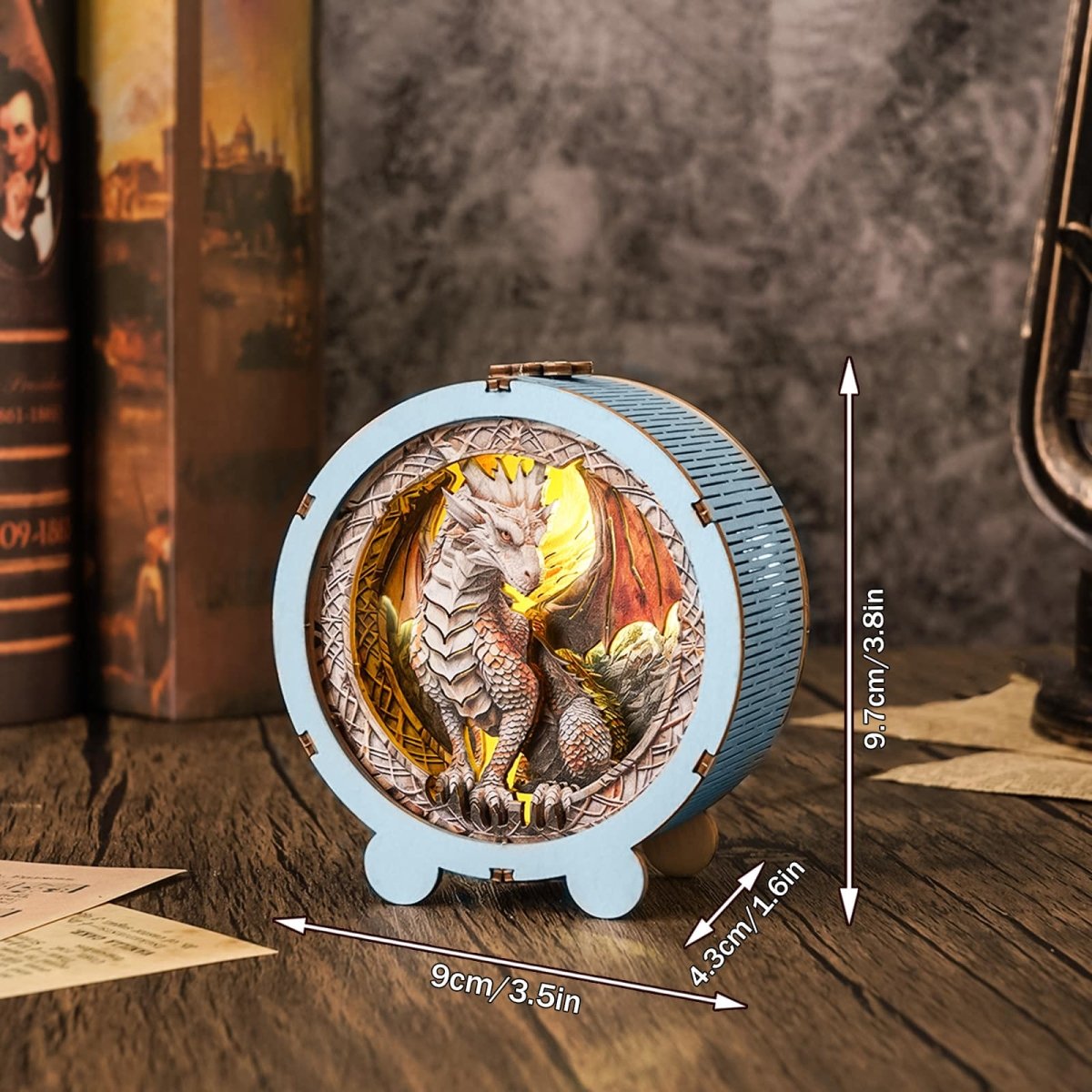 Ancient Dragon Night Light - KAAYEE Puzzle