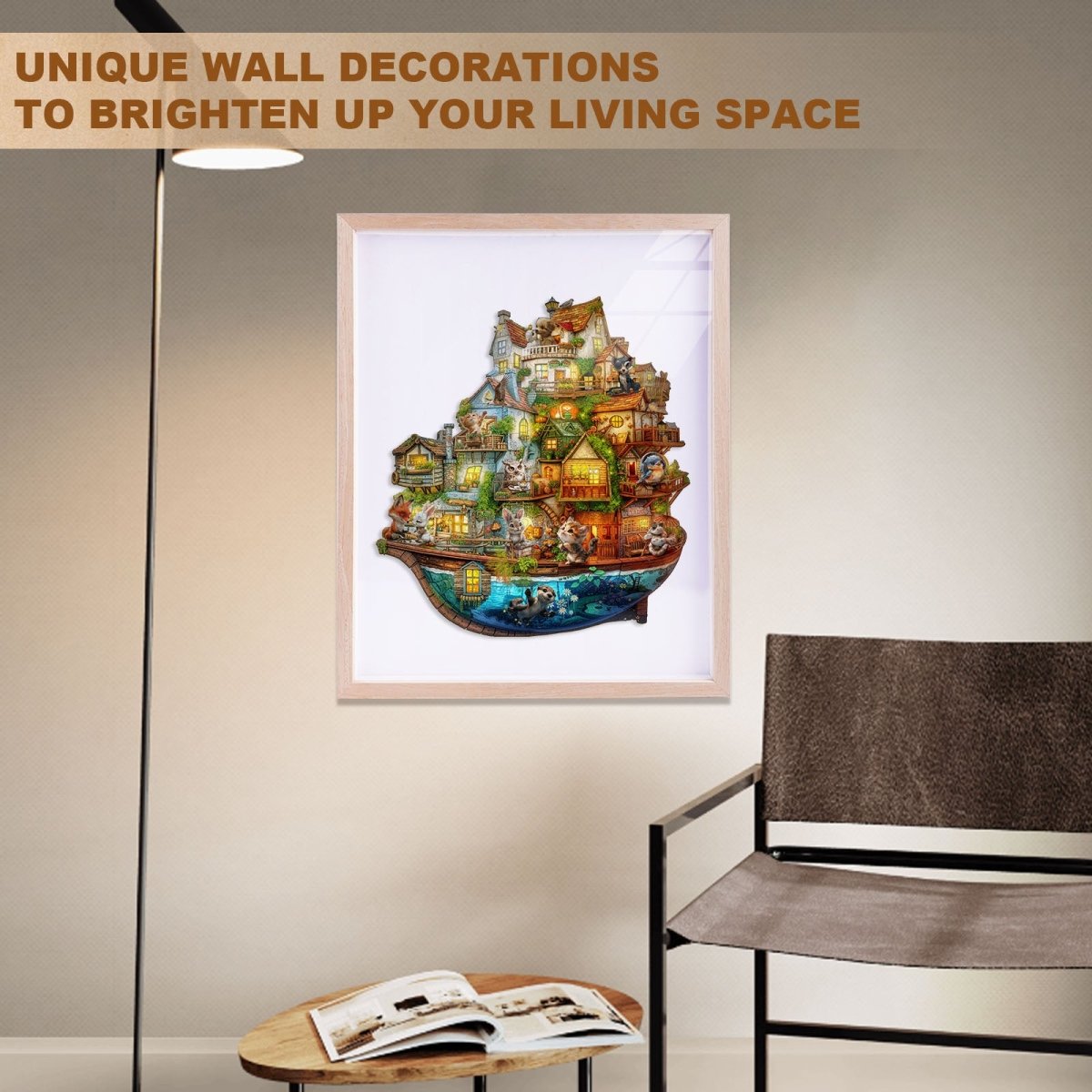 Animal Ark Wooden Jigsaw Puzzle - KAAYEE Puzzle