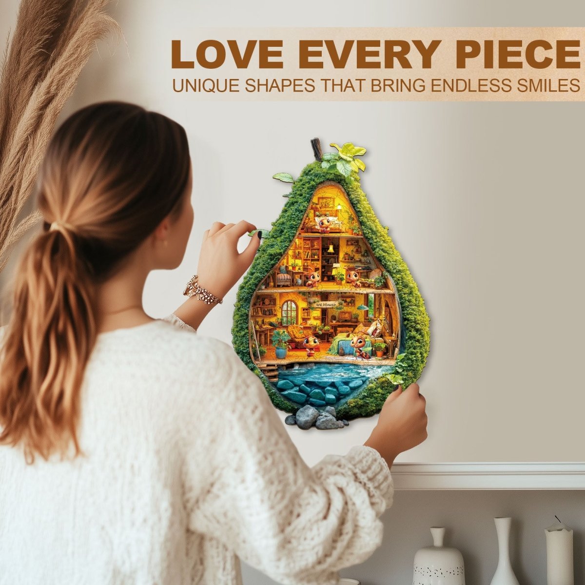 Ant House Wooden Jigsaw Puzzle - KAAYEE Puzzle