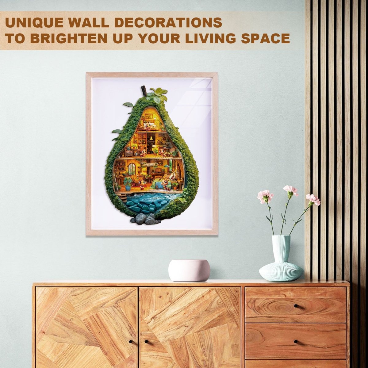 Ant House Wooden Jigsaw Puzzle - KAAYEE Puzzle