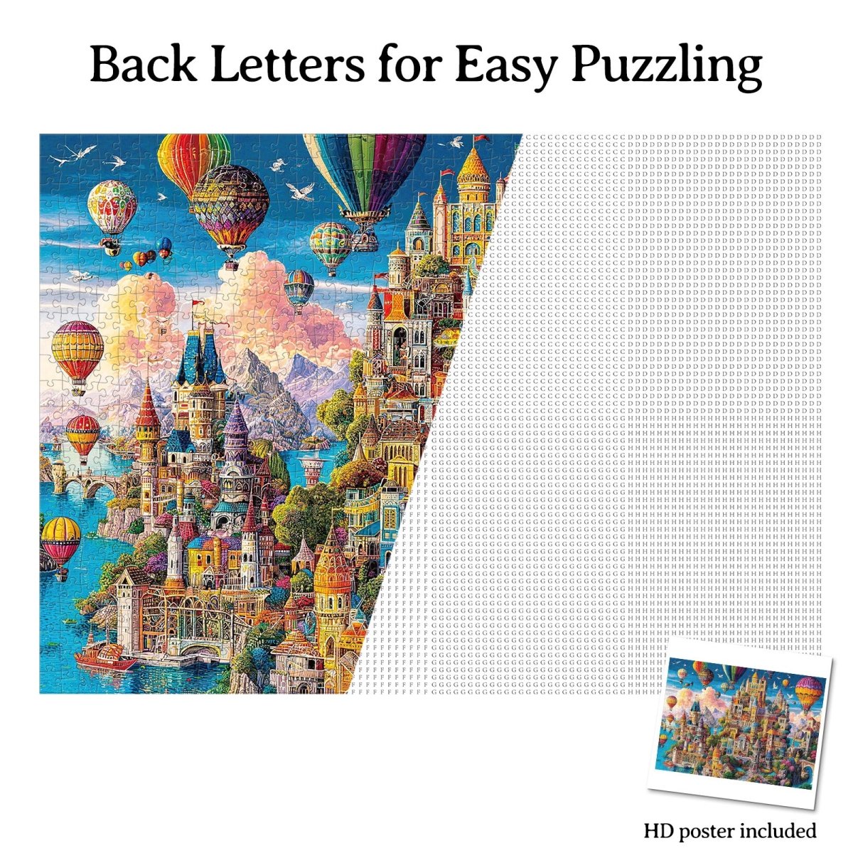 Artistic 1000 - Piece Cardboard Jigsaw Puzzle - Aetherwind City - KAAYEE Puzzle