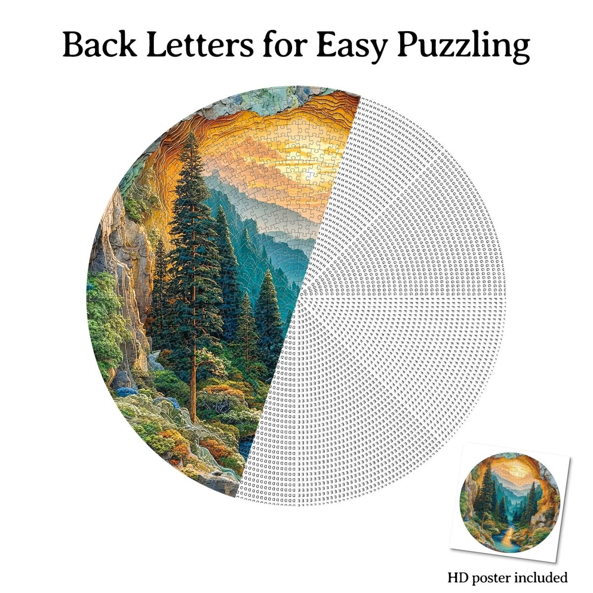 Artistic 1000 - Piece Cardboard Jigsaw Puzzle - Forest - KAAYEE Puzzle