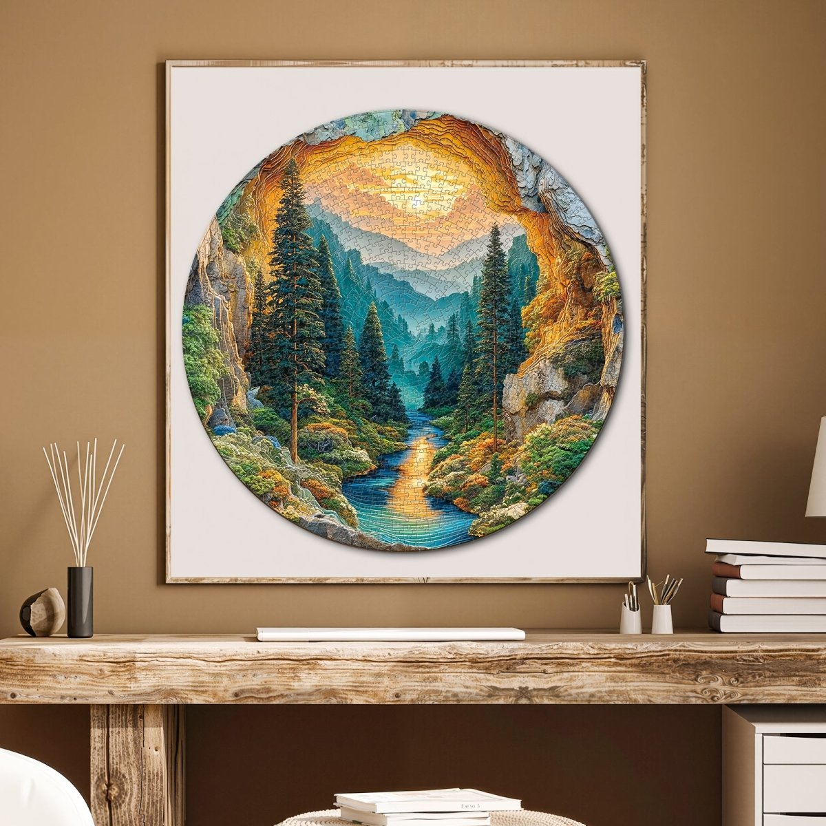 Artistic 1000 - Piece Cardboard Jigsaw Puzzle - Forest - KAAYEE Puzzle