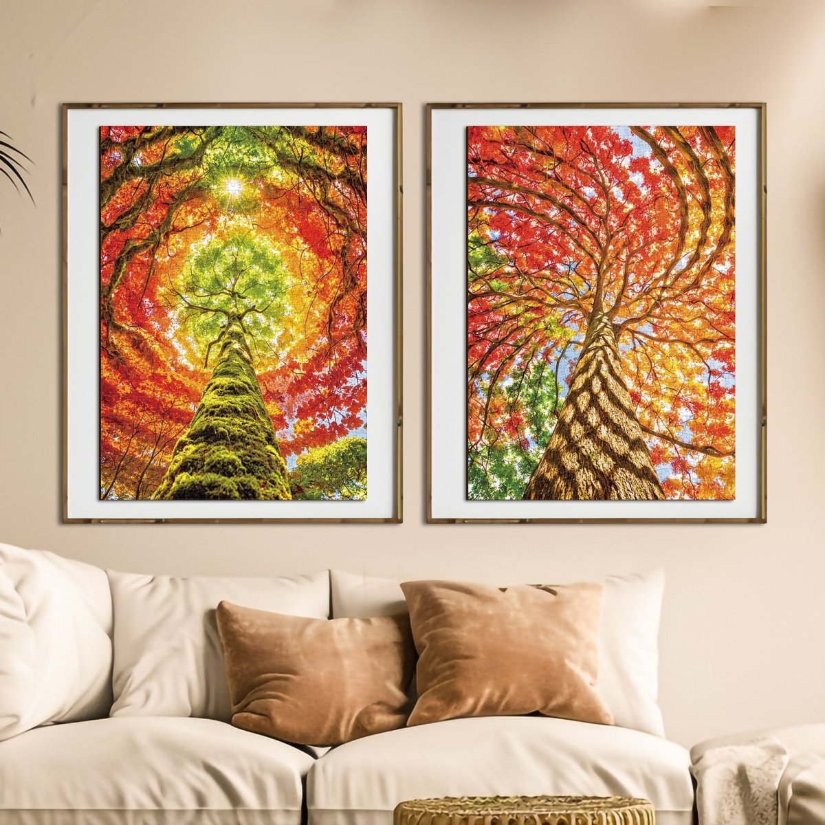 Artistic 1000 - Piece Cardboard Jigsaw Puzzle - Geometric Tree - KAAYEE Puzzle