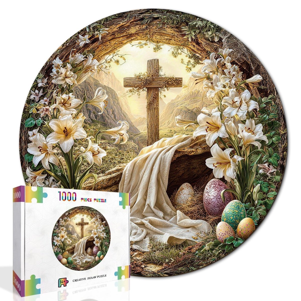 Artistic 1000 - Piece Cardboard Jigsaw Puzzle - Lily of Light - KAAYEE Puzzle