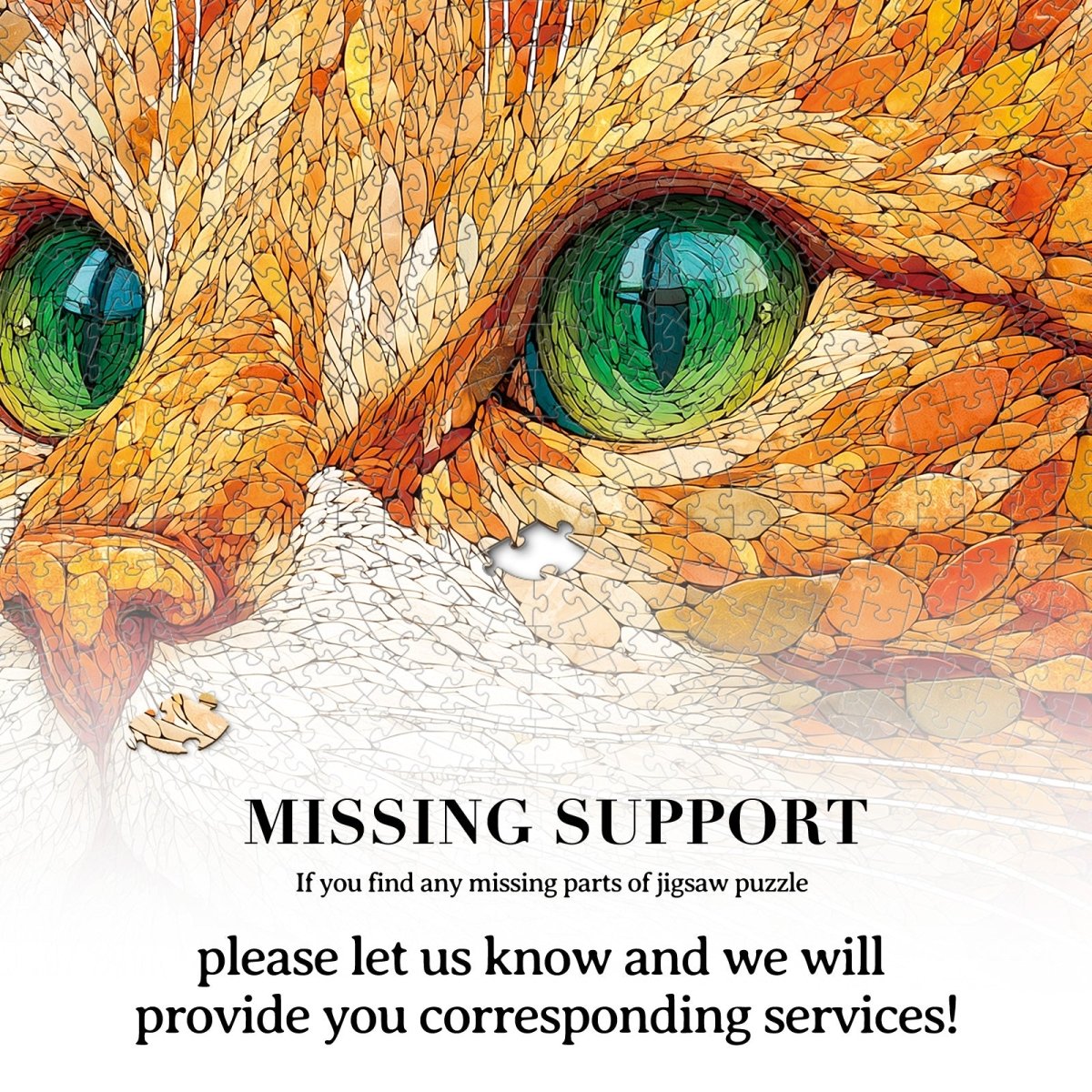 Artistic 1000 - Piece Cardboard Jigsaw Puzzle - Pebble Cat - KAAYEE Puzzle