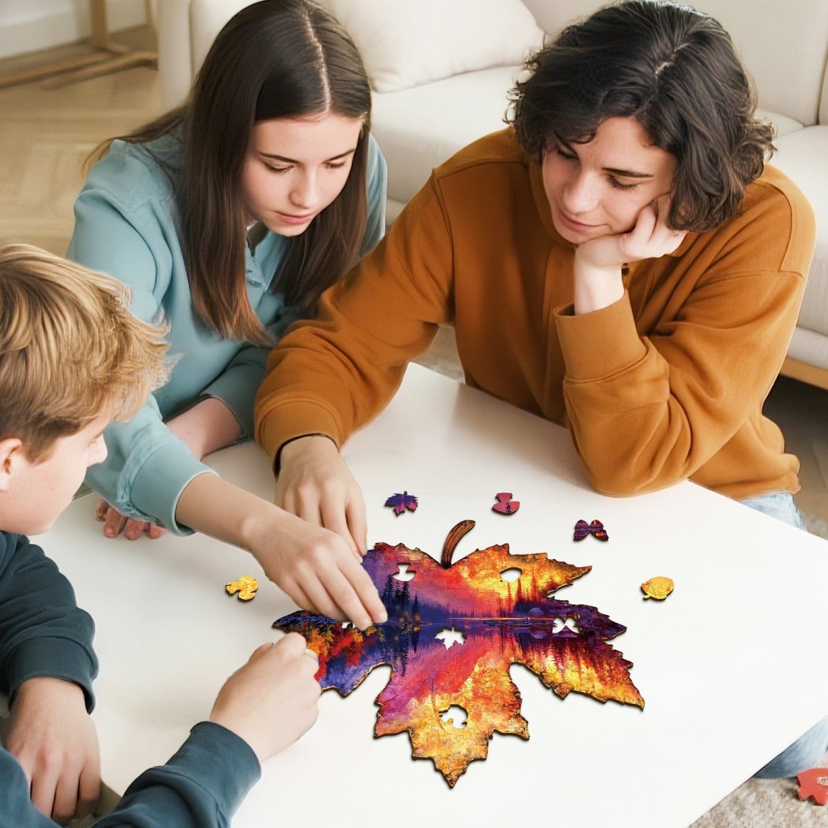 Autumn Forest Wooden Jigsaw Puzzle - KAAYEE Puzzle