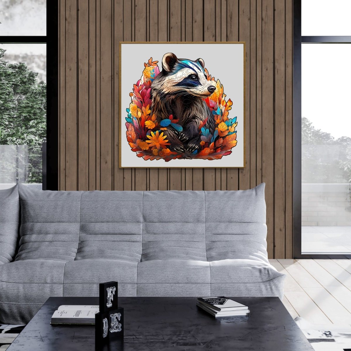 Badger Wooden Jigsaw Puzzle - KAAYEE Puzzle