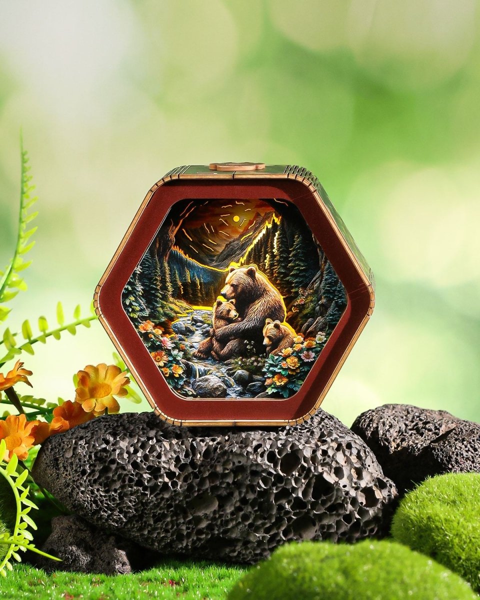 Bear Hug Night Light - KAAYEE Puzzle