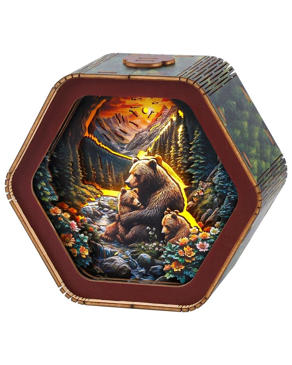 Bear Hug Night Light - KAAYEE Puzzle