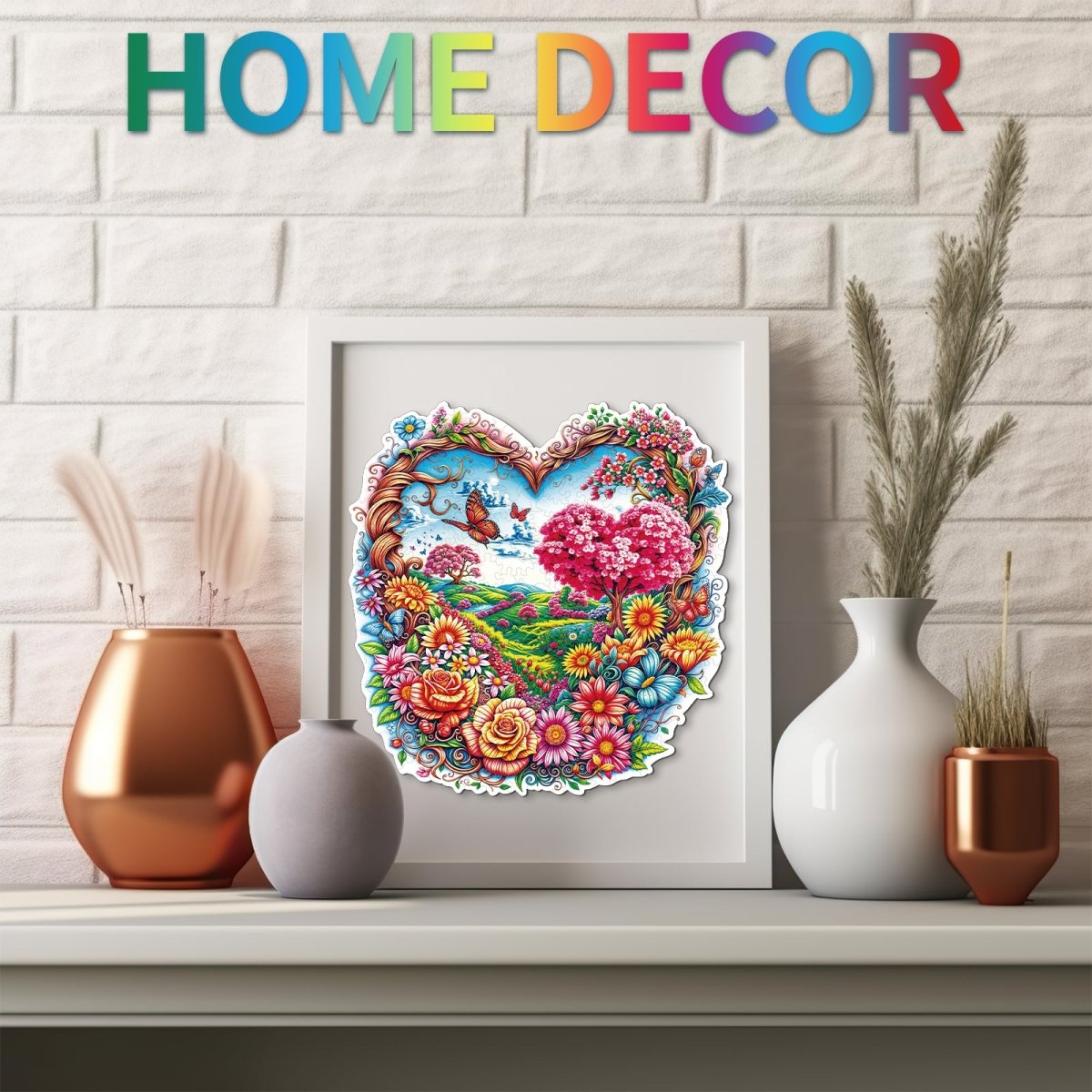 Beautiful Fields Wooden Jigsaw Puzzle - KAAYEE Puzzle