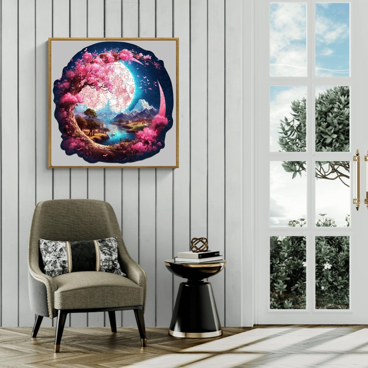 Beautiful Moon Island Wooden Jigsaw Puzzle - KAAYEE Puzzle