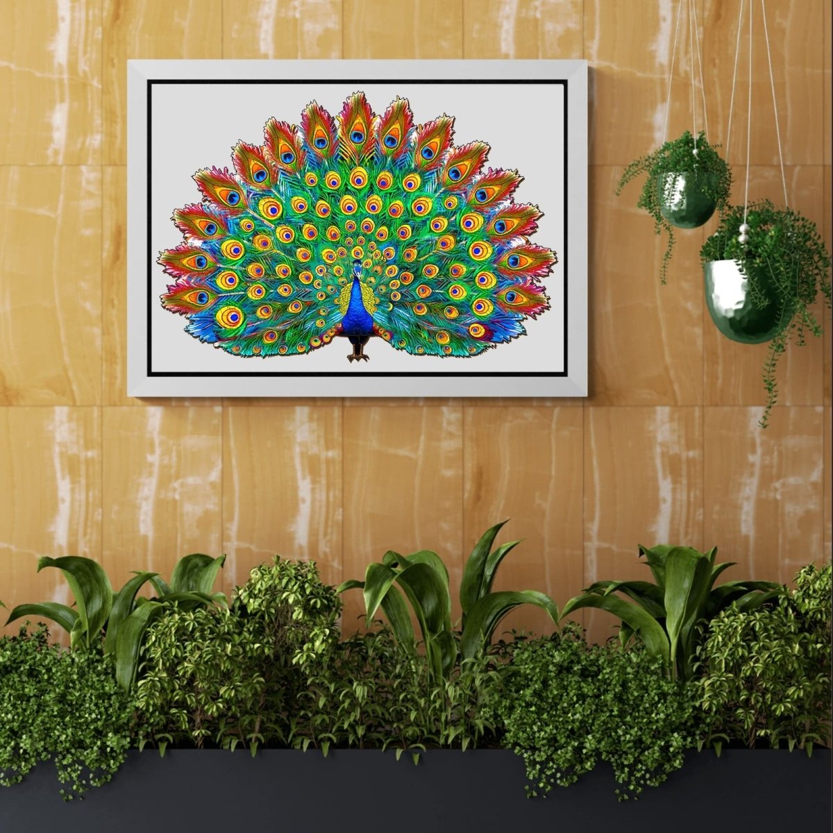 Beautiful Peacock Wooden Jigsaw Puzzle - KAAYEE Puzzle