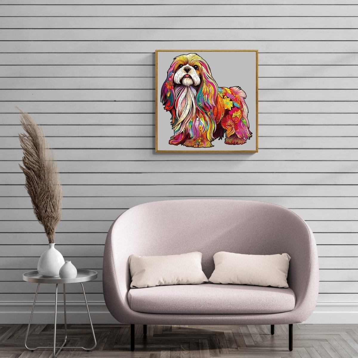 Beautiful Shih Tzu 2 Wooden Jigsaw Puzzle - KAAYEE Puzzle