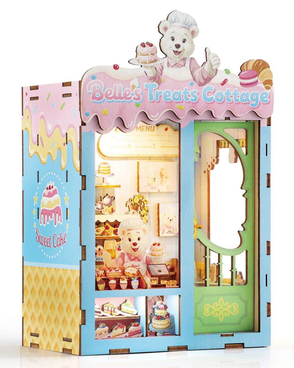 Belle's Treats Cottage Book Nook Kit - KAAYEE Puzzle