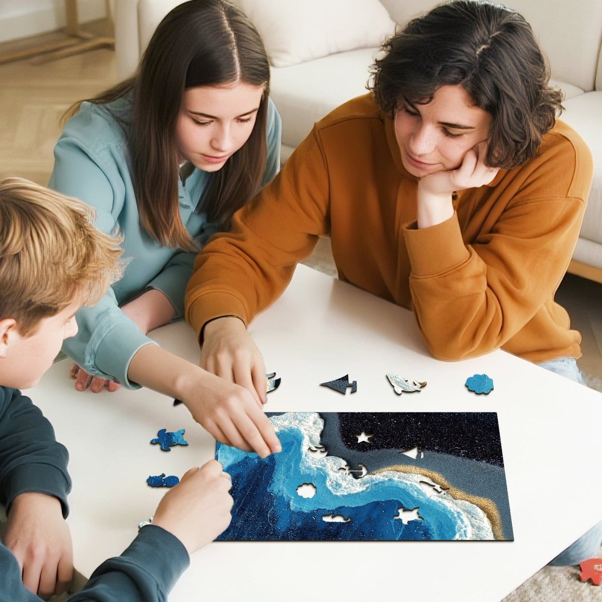 Beyond the Waves Wooden Jigsaw Puzzle - KAAYEE Puzzle
