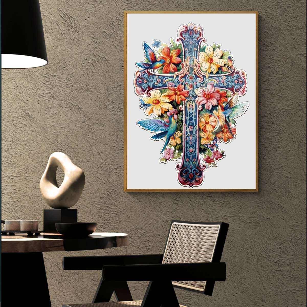 Blessing Cross 1 Wooden Jigsaw Puzzle - KAAYEE Puzzle