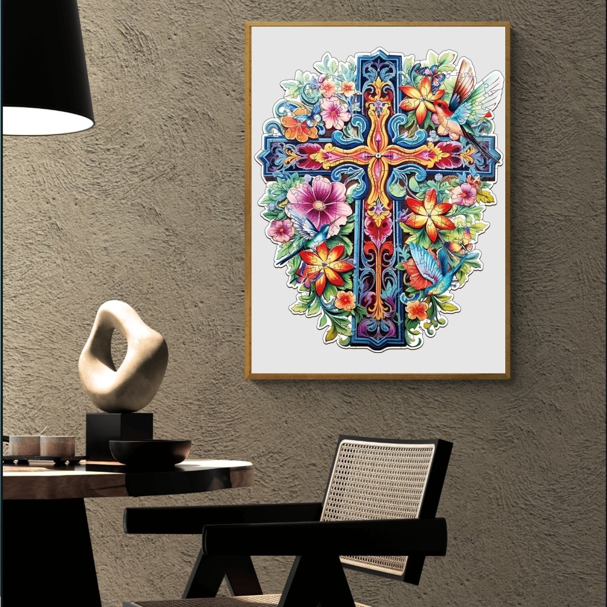 Blessing Cross 2 Wooden Jigsaw Puzzle - KAAYEE Puzzle