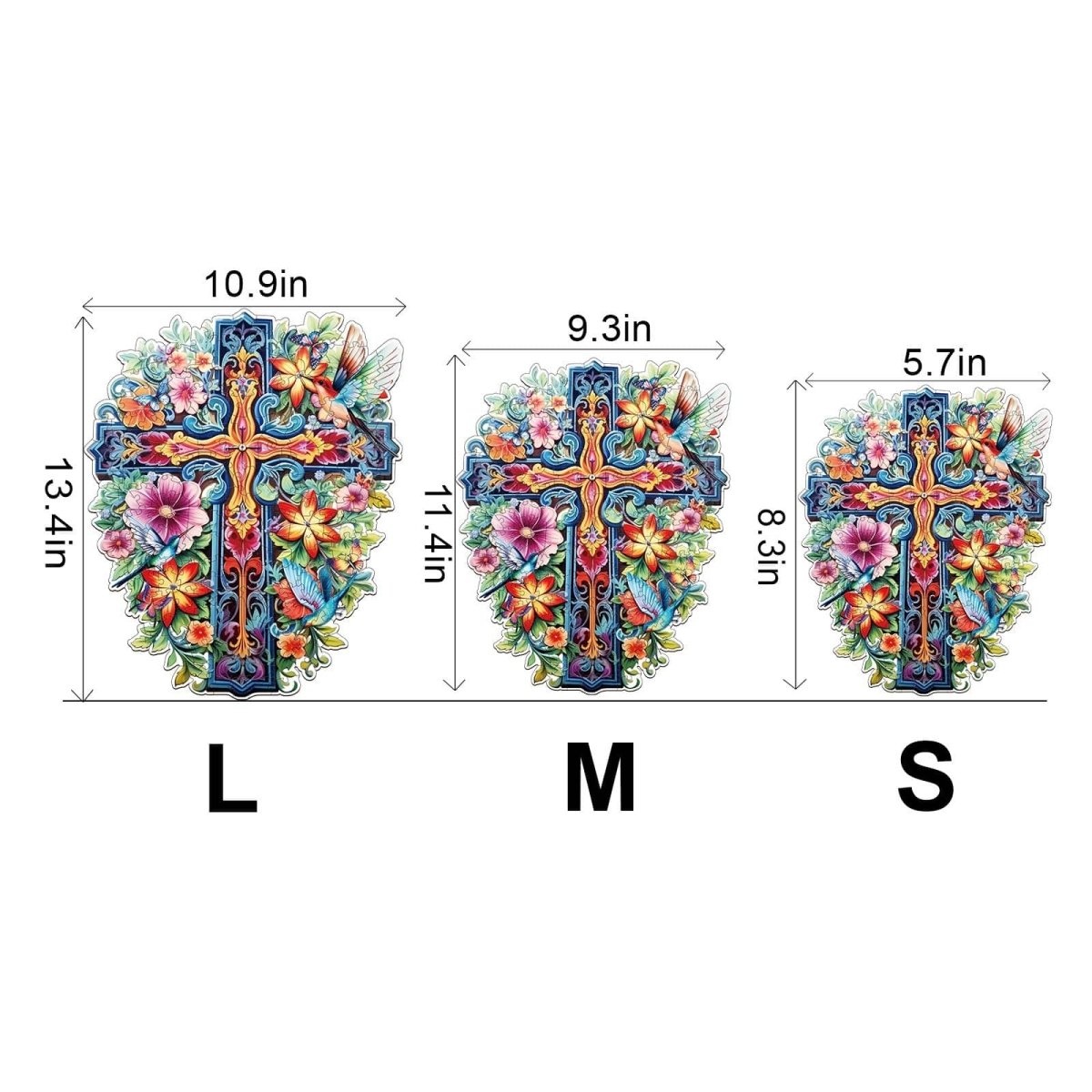 Blessing Cross 2 Wooden Jigsaw Puzzle - KAAYEE Puzzle