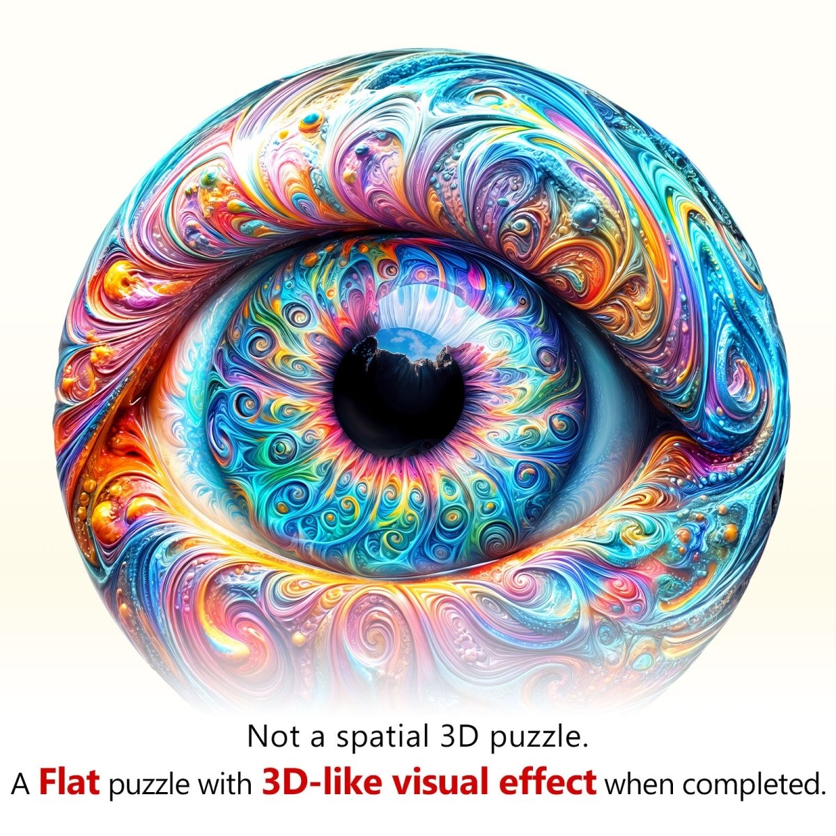 Brilliant eyes Wooden Jigsaw Puzzle - KAAYEE Puzzle