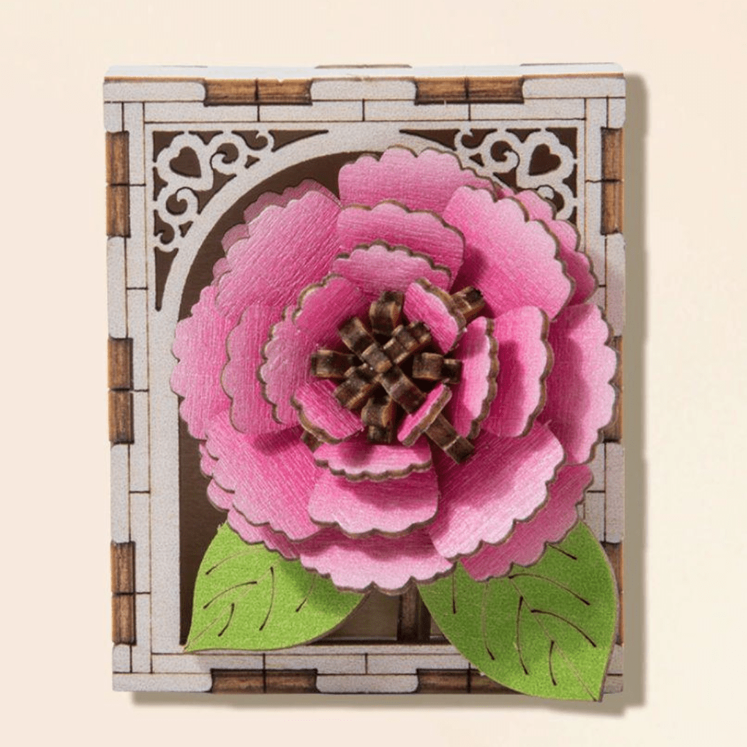 Camellia Fridge Magnet Kit - KAAYEE Puzzle
