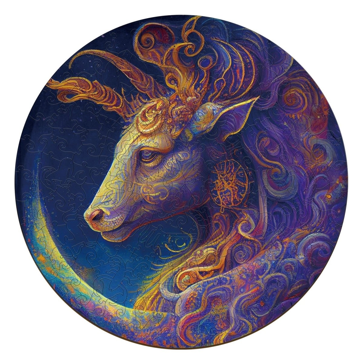 Capricorn Wooden Jigsaw Puzzle - KAAYEE Puzzle