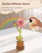 Carnation DIY Wooden Flower - KAAYEE Puzzle