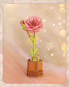 Carnation DIY Wooden Flower - KAAYEE Puzzle