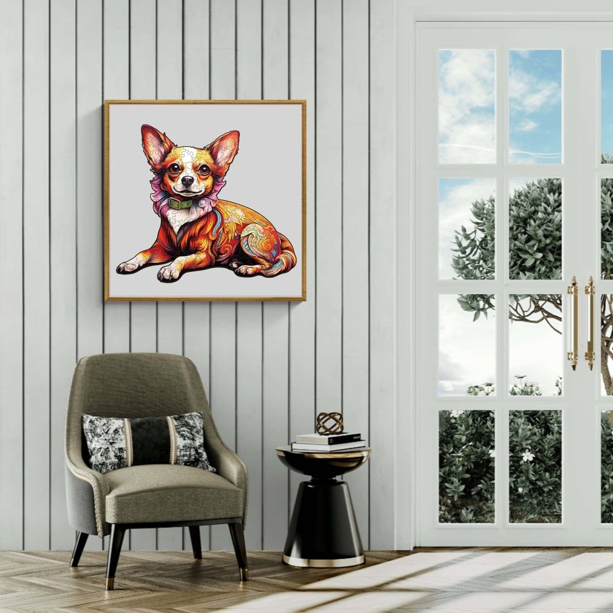 Charming Chihuahua Wooden Jigsaw Puzzle - KAAYEE Puzzle