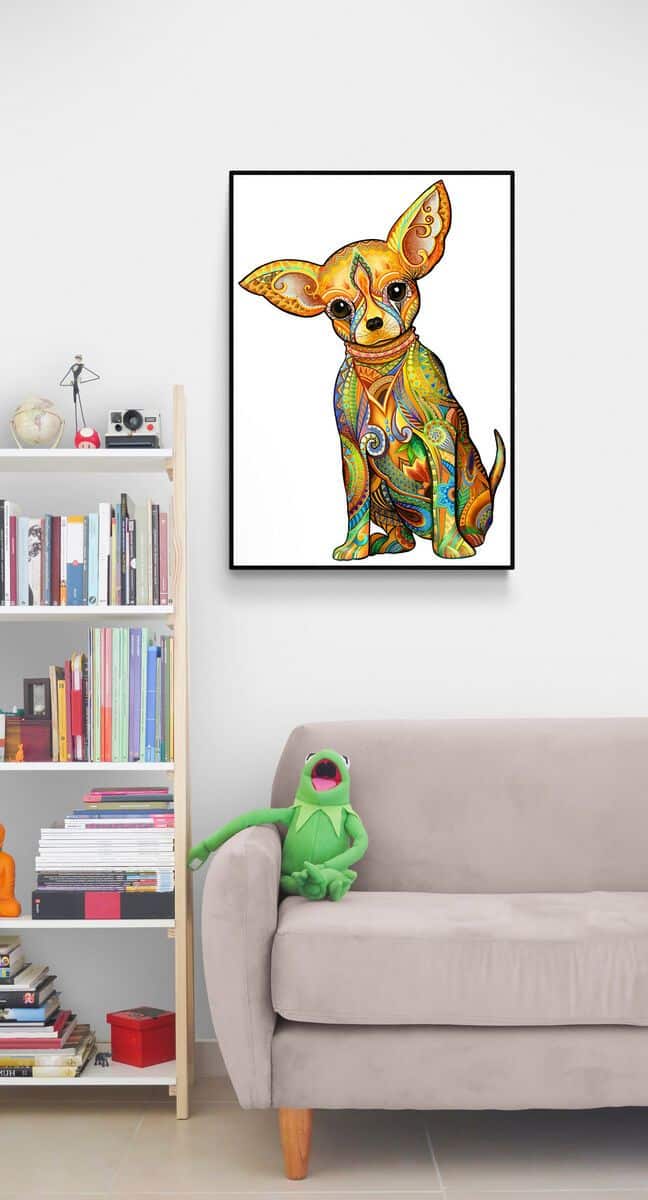 CHIHUAHUA Wooden Jigsaw Puzzle - KAAYEE Puzzle