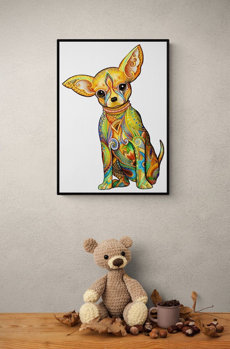 CHIHUAHUA Wooden Jigsaw Puzzle - KAAYEE Puzzle