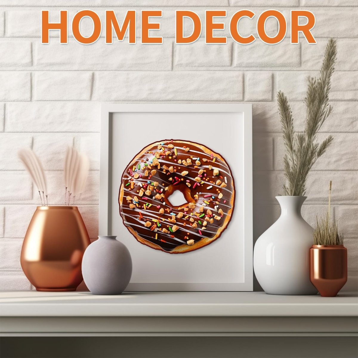 Chocolate Donut Wooden Jigsaw Puzzle - KAAYEE Puzzle