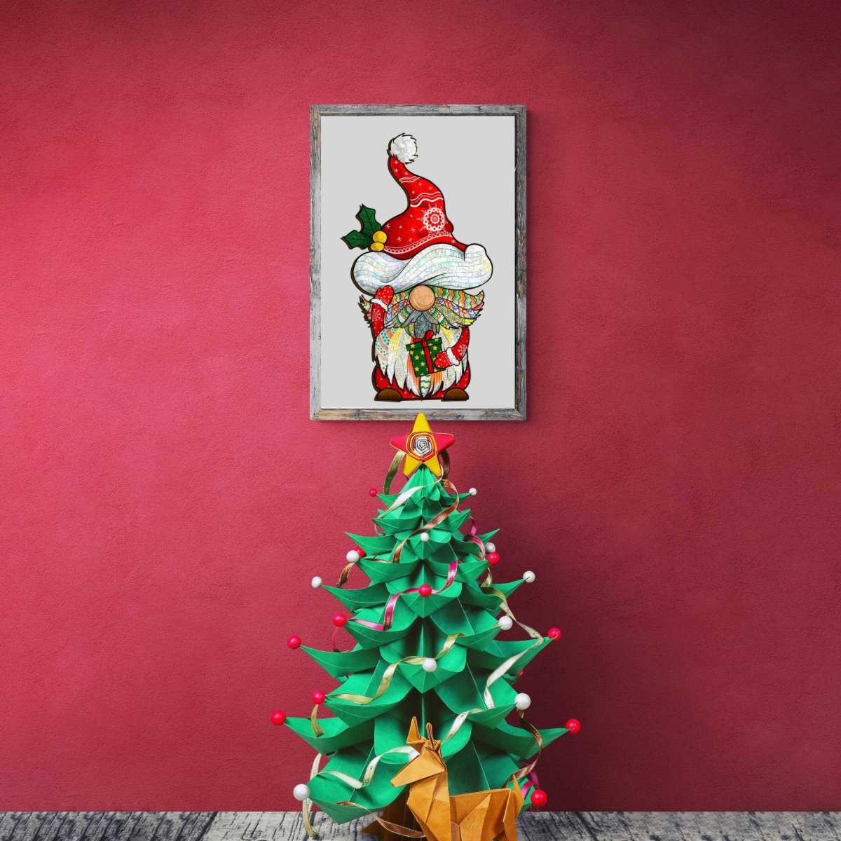 CHRISTMAS GOBLIN Wooden Jigsaw Puzzle - KAAYEE Puzzle