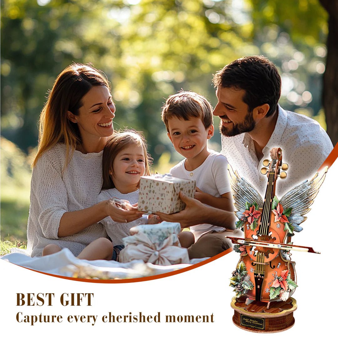 Christmas Holly Music Box - KAAYEE Puzzle