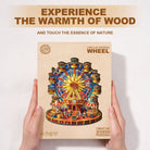 Circus Ferris Wheel Wooden Jigsaw Puzzle - KAAYEE Puzzle
