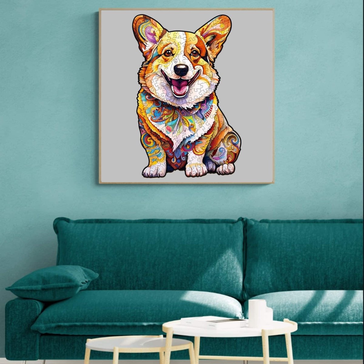 CLEVER CORGI 3 Wooden Jigsaw Puzzle - KAAYEE Puzzle