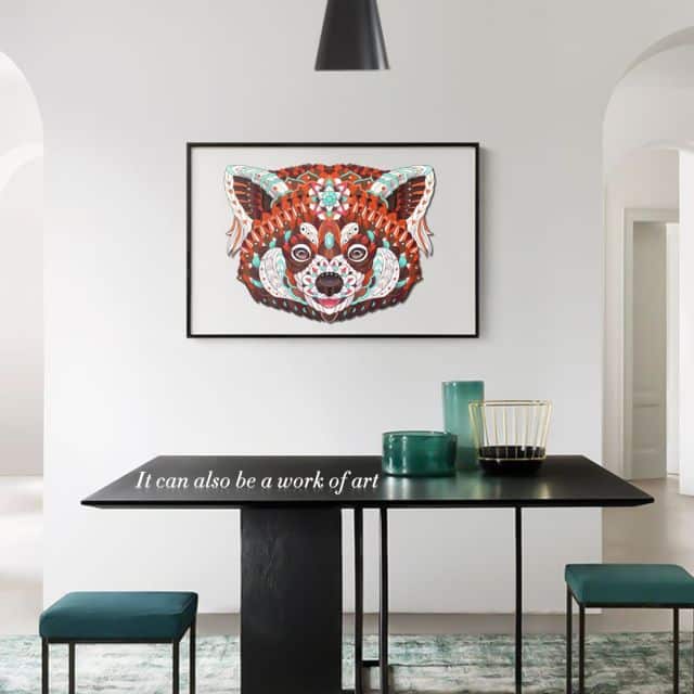 CLEVER RACCOON Wooden Jigsaw Puzzle - KAAYEE Puzzle