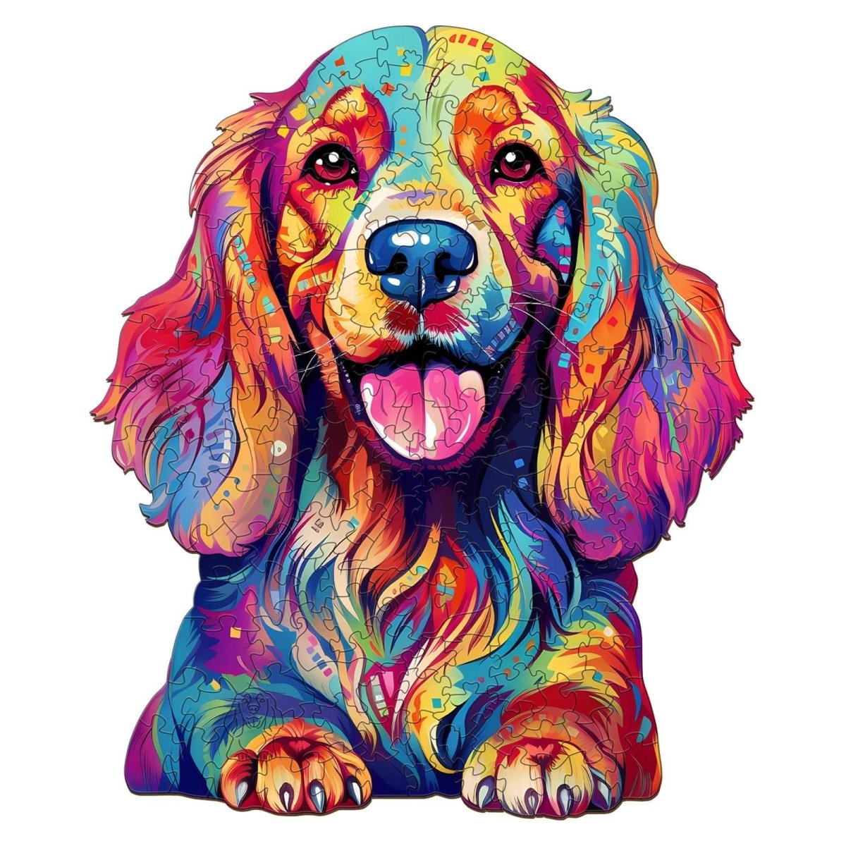 Cocker Spaniel 2 Wooden Jigsaw Puzzle - KAAYEE Puzzle