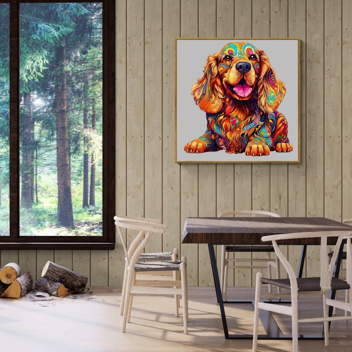Cocker Spaniel Wooden Jigsaw Puzzle - KAAYEE Puzzle
