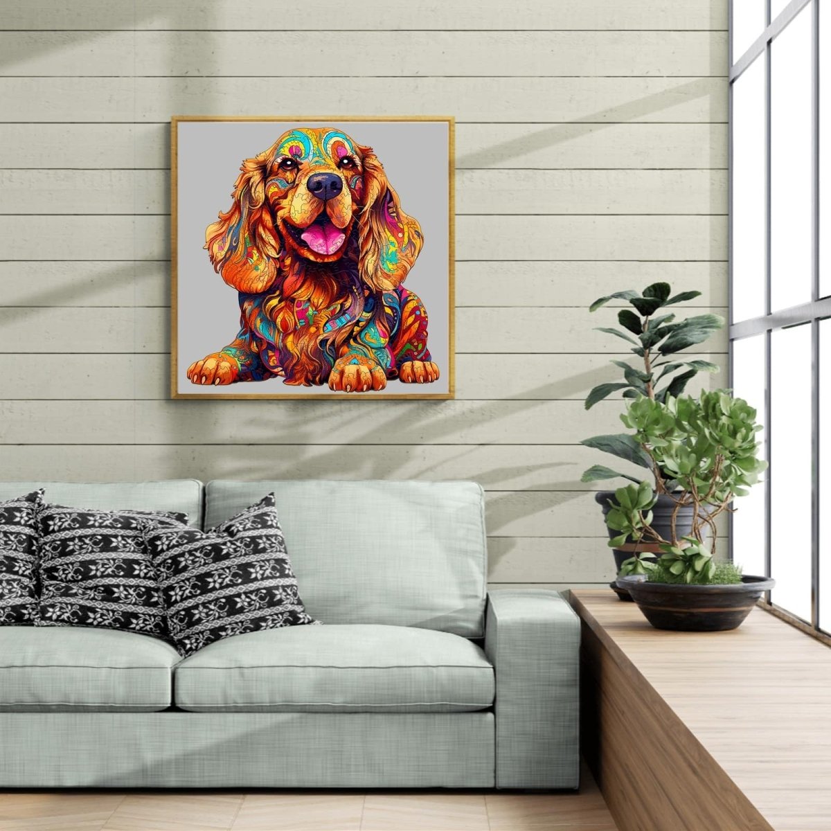 Cocker Spaniel Wooden Jigsaw Puzzle - KAAYEE Puzzle