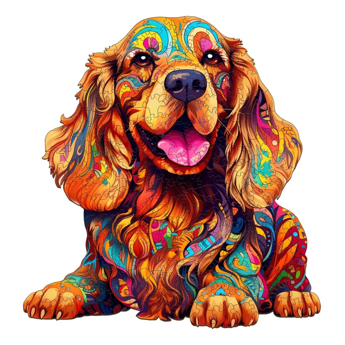 Cocker Spaniel Wooden Jigsaw Puzzle - KAAYEE Puzzle