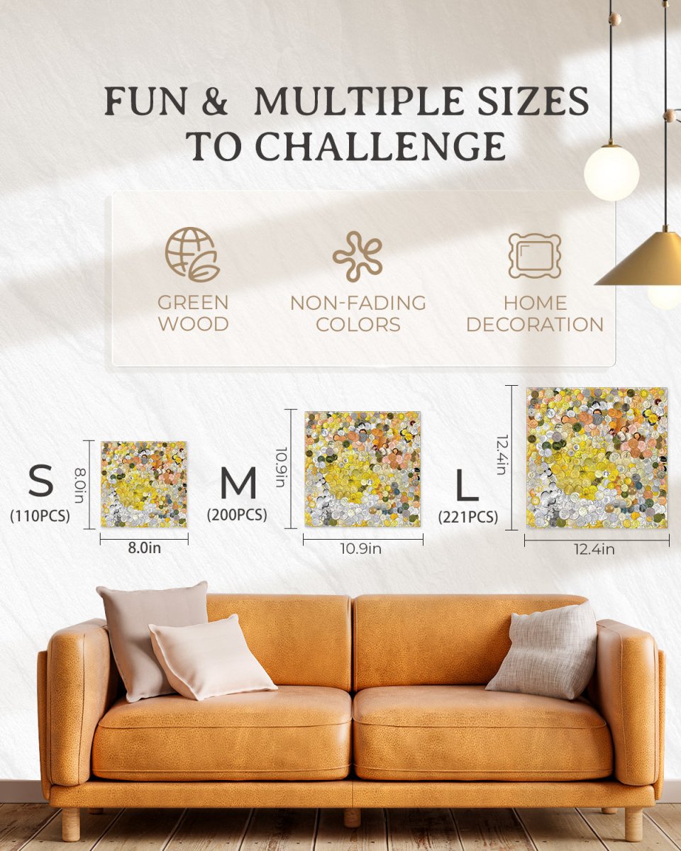 Coin Art Wooden Jigsaw Puzzle - KAAYEE Puzzle