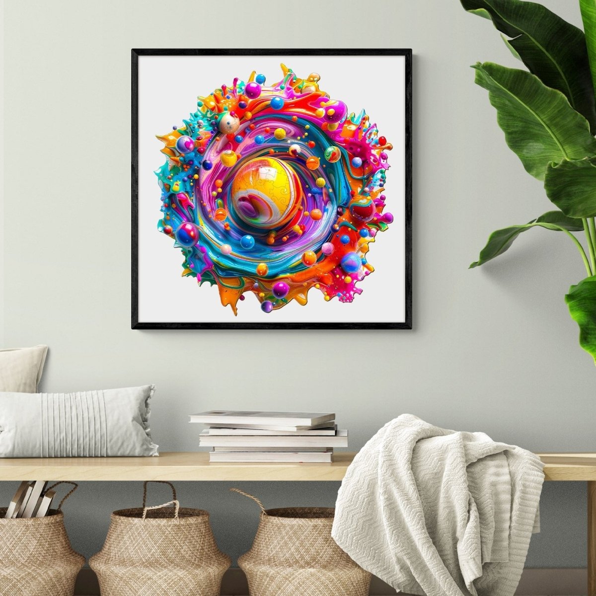 Color Rhapsody Wooden Jigsaw Puzzle - KAAYEE Puzzle