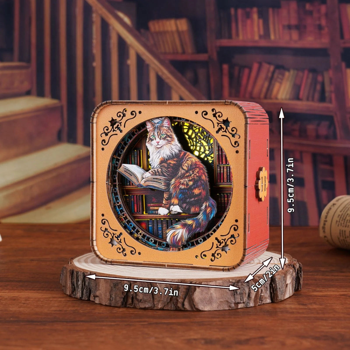 Colorful Maine Coon Night Light - KAAYEE Puzzle